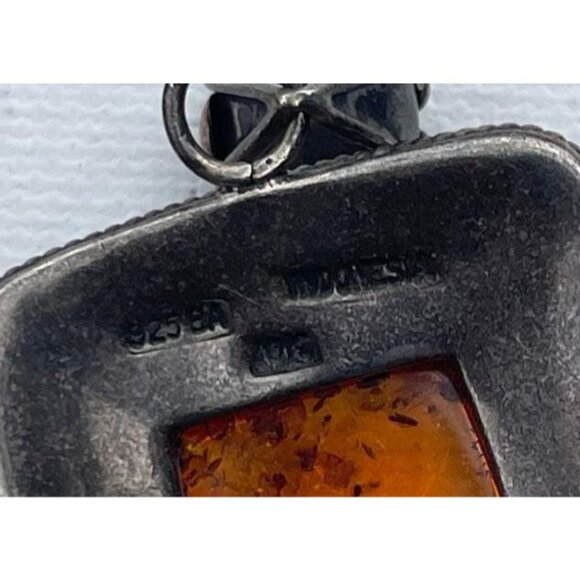 18k Gold and Sterling Silver Pendant Vintage Suarti Signed - Picture 4 of 5